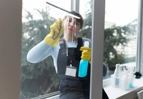 Nettoyage de vitres intérieures et extérieures à Landisacq